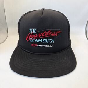 Chevrolet The Heartbeat of America Rope Trucker Snapback Hat Speedway OSFA